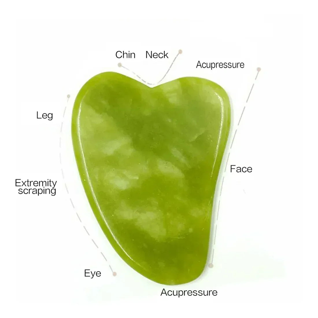 Jade Gua Sha & Face Roller Set – Natural Stone Facial Massage Tool for Lifting, Sculpting & Radiant Skin  💎