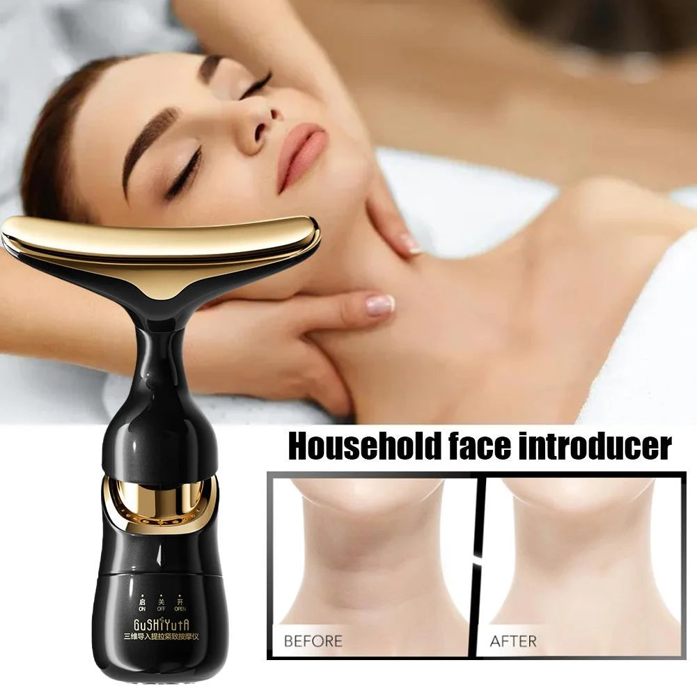 3-in-1 Face & Neck Lifting Massager