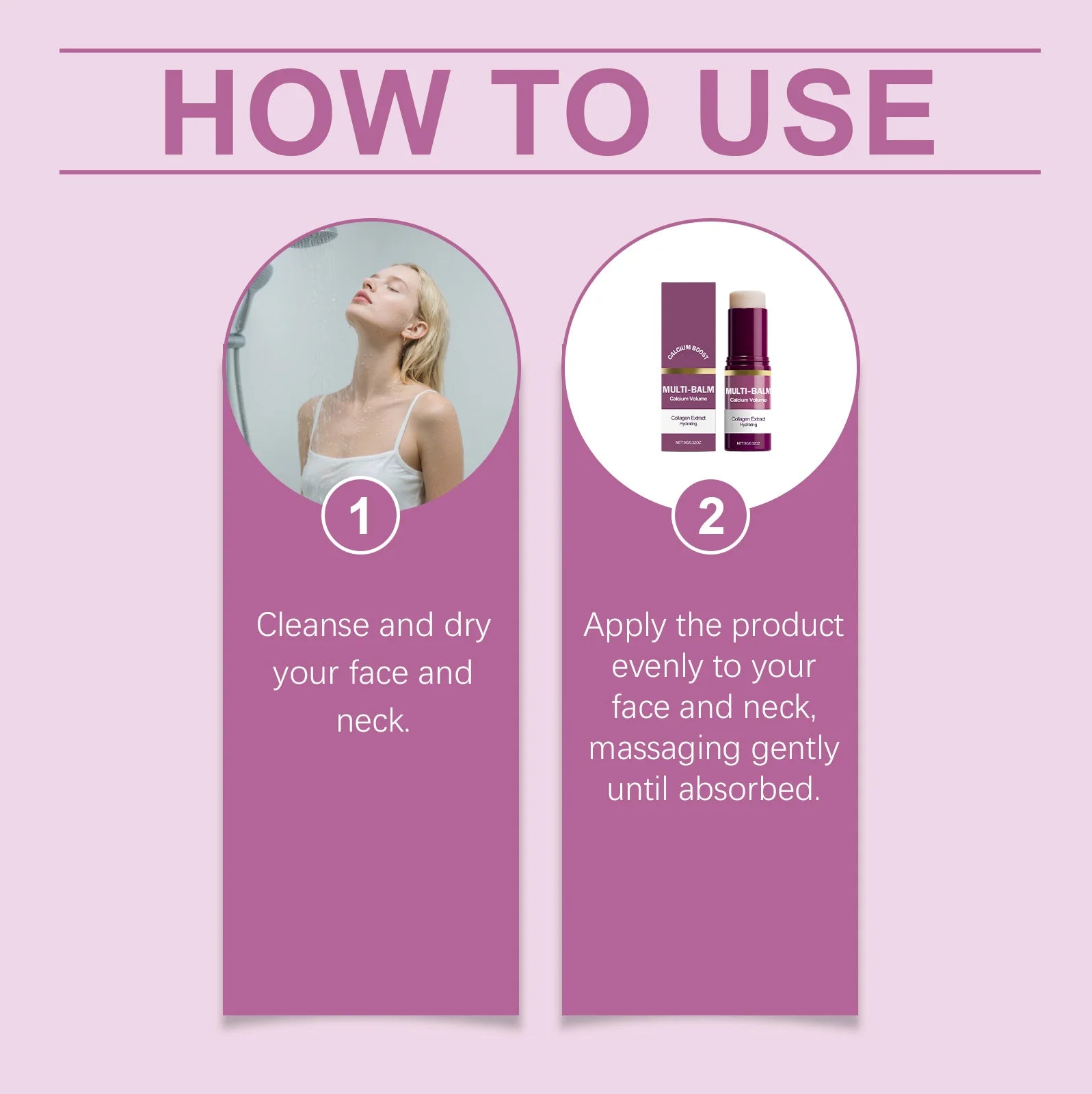 Calcium Volume Multi Balm – Firming & Moisturizing Stick for Eyes, Lips & Face