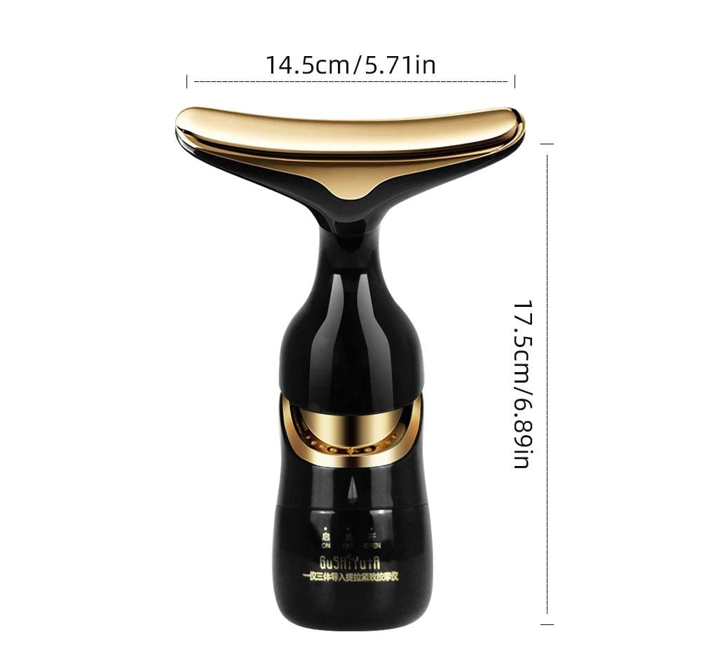 3-in-1 Face & Neck Lifting Massager