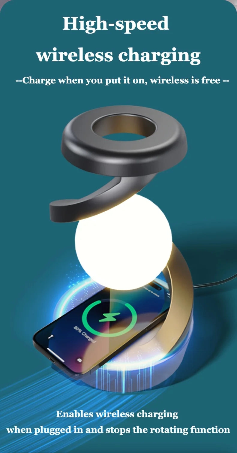 TrendPort LumaOrb 2in1 Wireless Charger & LED Lmap
