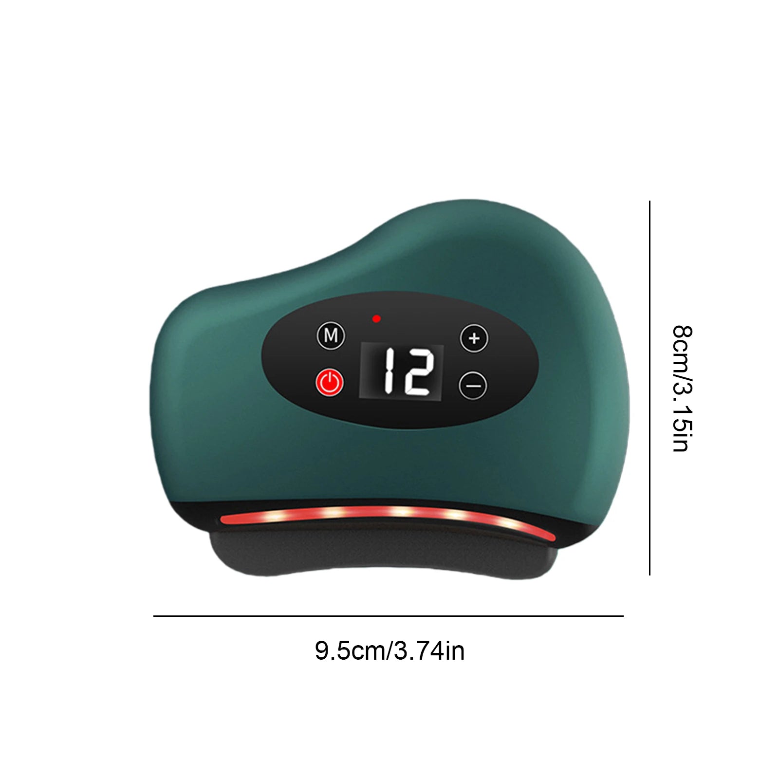 Lift & Glow™ Heated Gua Sha — Electric Face & Neck Sculpting Massager