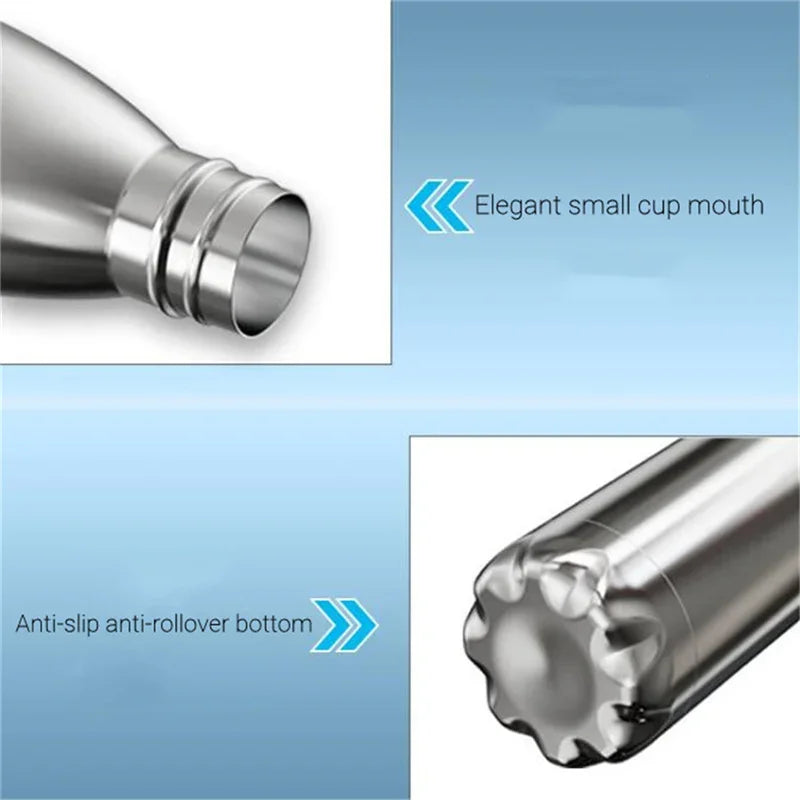 TrendPort Smart Water Bottle with Temperature Display (500ml) + UV Self Cleaning