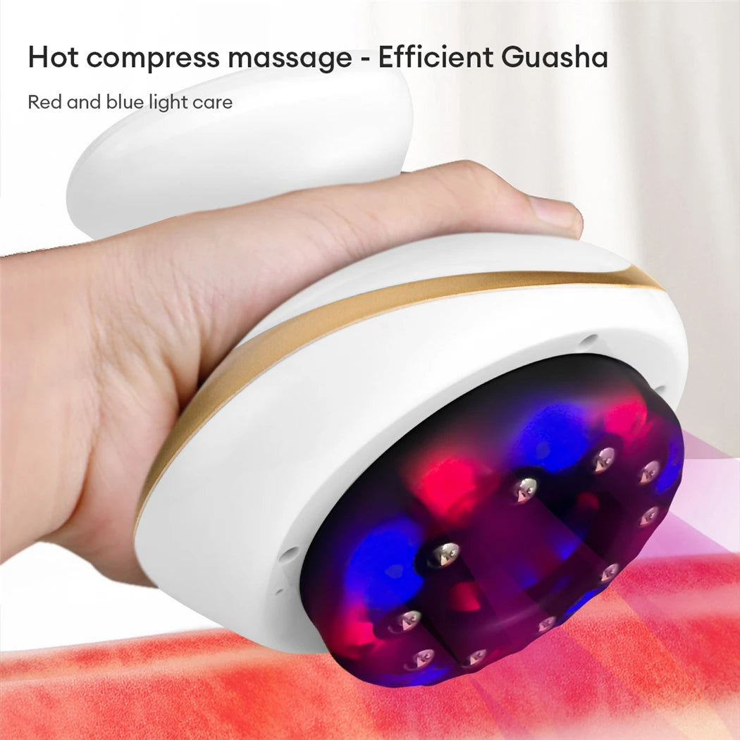 Sculpt, relax, and glow with our Electric EMS Gua Sha Cupping Massager — a 3-in-1 tool designed to lift, tone, and relieve tension.