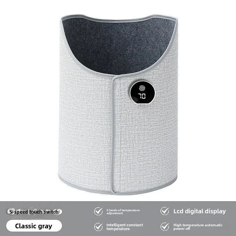 Foldable Leg Warmer Pro – Under-Desk Electric Foot Heater with Thermostat & Auto Timer