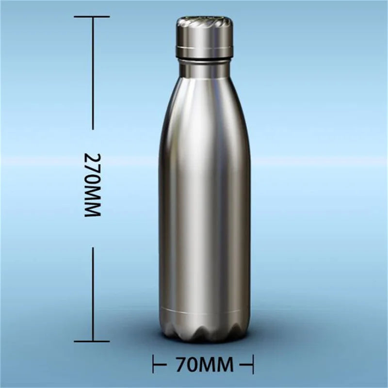 TrendPort Smart Water Bottle with Temperature Display (500ml) + UV Self Cleaning